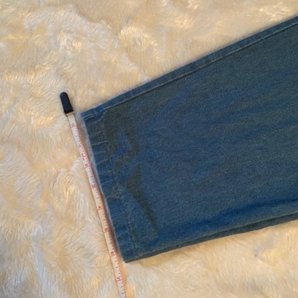 Transitions Maternity Denim Jeans Vintage Made in Canada Ladies Size L - Picture 7 of 9
